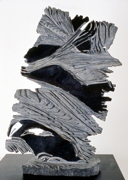 Stone Fabrirc IV 雕塑, 29.9x17.7 in
