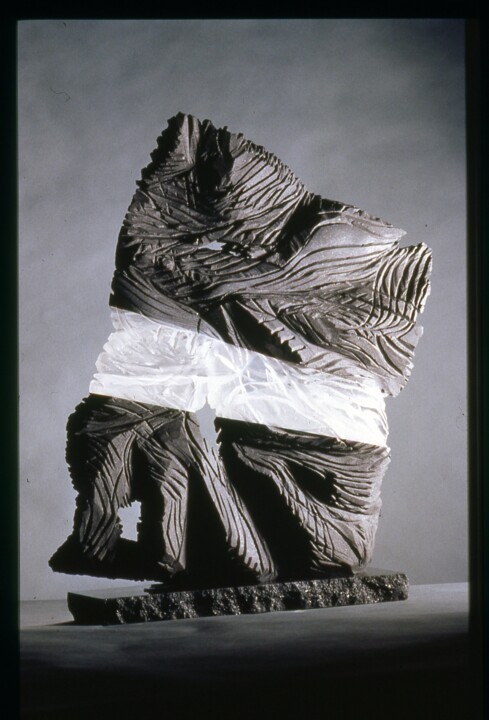 Stone Fabric 5 雕塑, 35.8x35.8 in