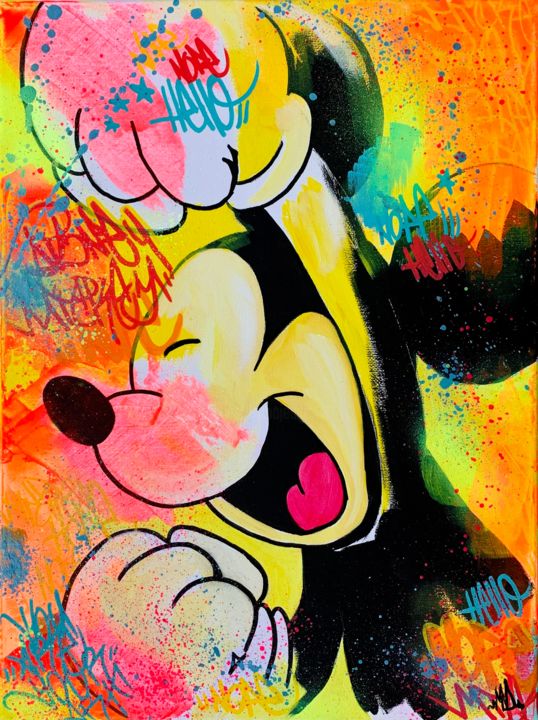 MickeyGO 绘画, 15.8x11.8 in