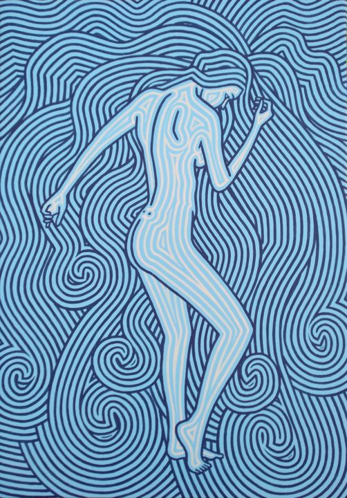 绘画,  19.7x13.8 in 
