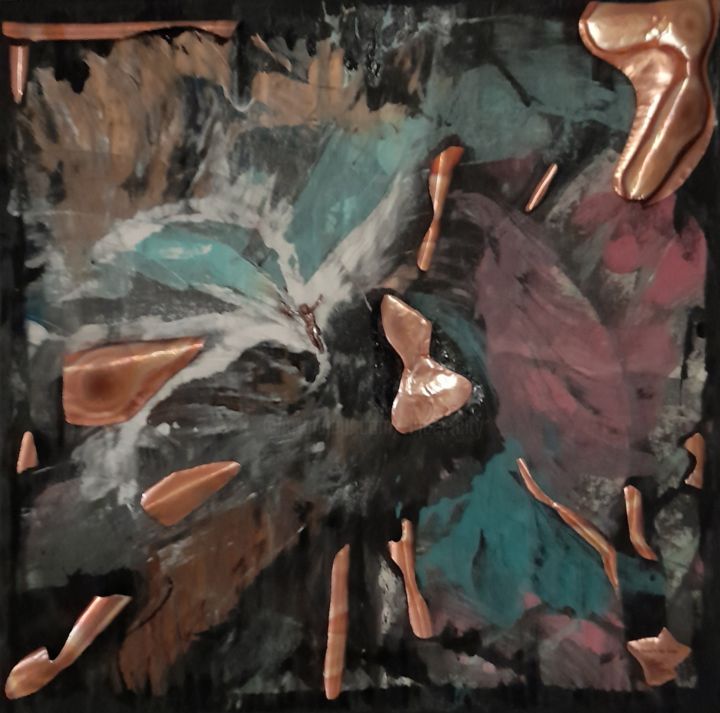 绘画,  35.4x35.4 in 