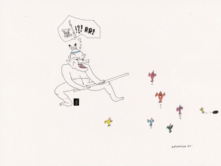 N 97 图画, 8.3x11.7 in