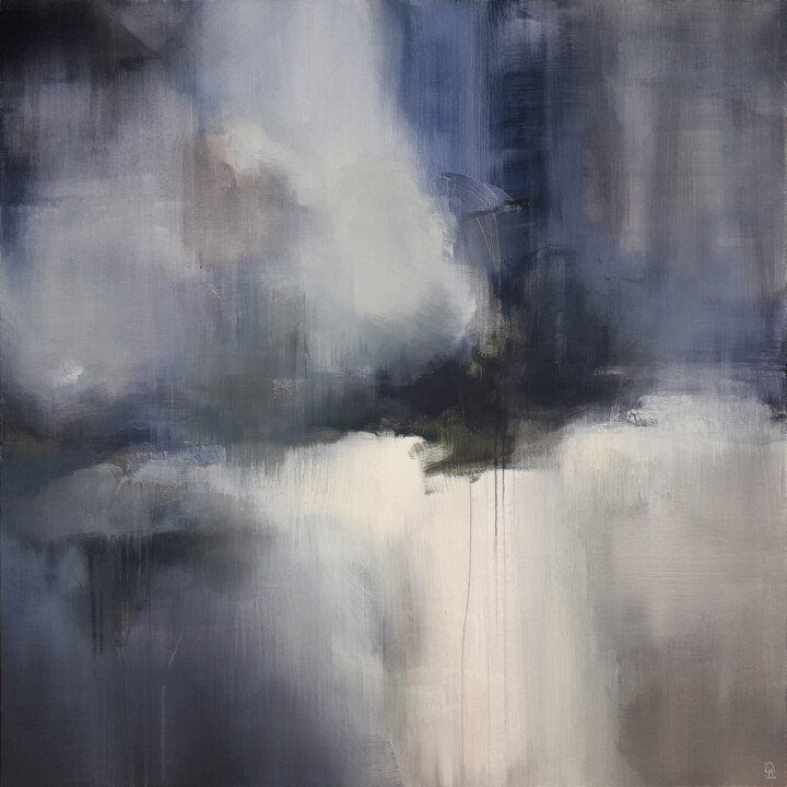 Peinture intitulée "Chant" par Luc Andrieux, Œuvre d'art originale, Acrylique Monté sur Châssis en bois