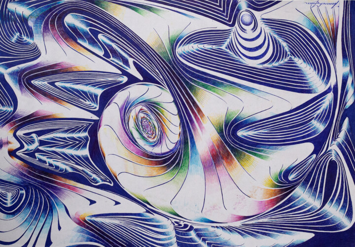 Stretch 绘画, 15.8x23.6 in