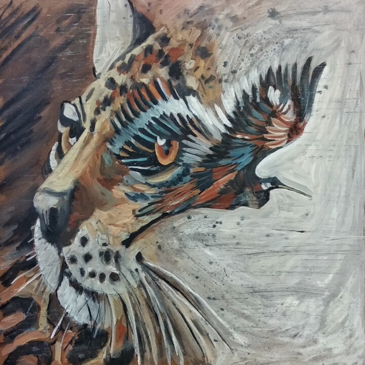 The power of the elements will help along the way 绘画, 23.6x23.6 in