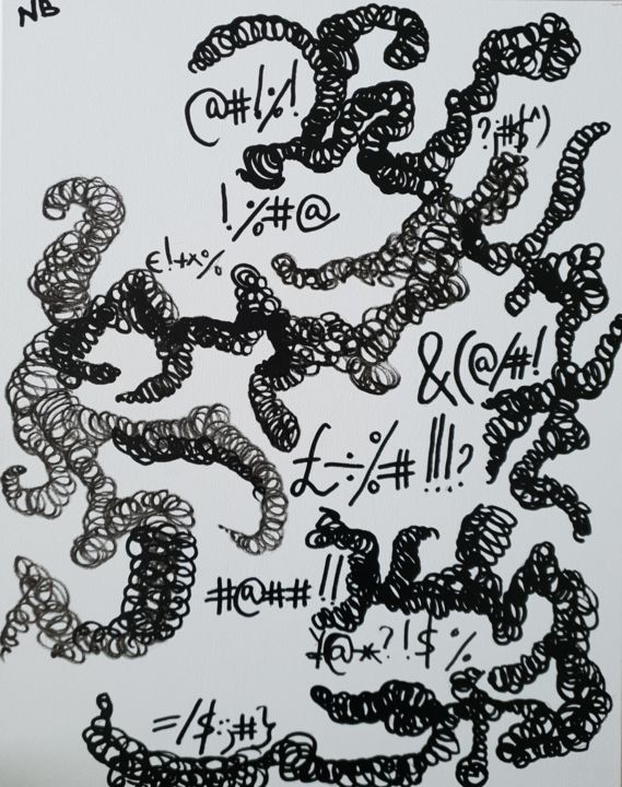 Is that allowed? 绘画, 19.7x15.8 in