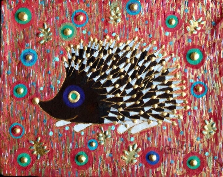 绘画,  5.4x7.1 in 