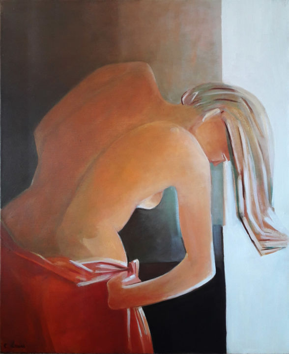 A ce moment là 绘画, 28.7x23.6 in
