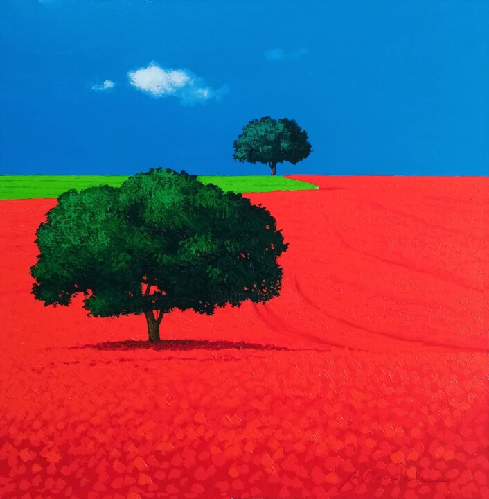 Painting,  15.8x15.8 in 