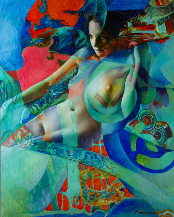Aelita 绘画, 39.4x31.5 in
