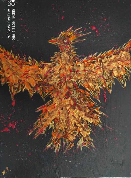 Like Phoenix/Как Феникс 绘画, 15.8x11.8 in