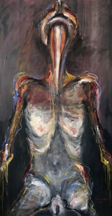 绘画,  55.1x29.5 in 