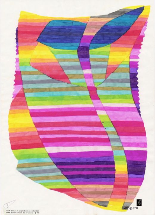 图画,  11.7x8.3 in 