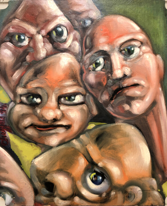 绘画,  19.7x16.5 in 
