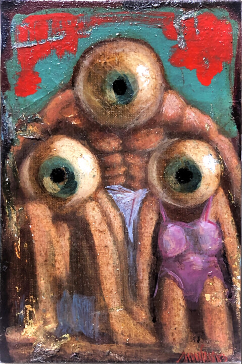绘画,  9.5x6.3 in 
