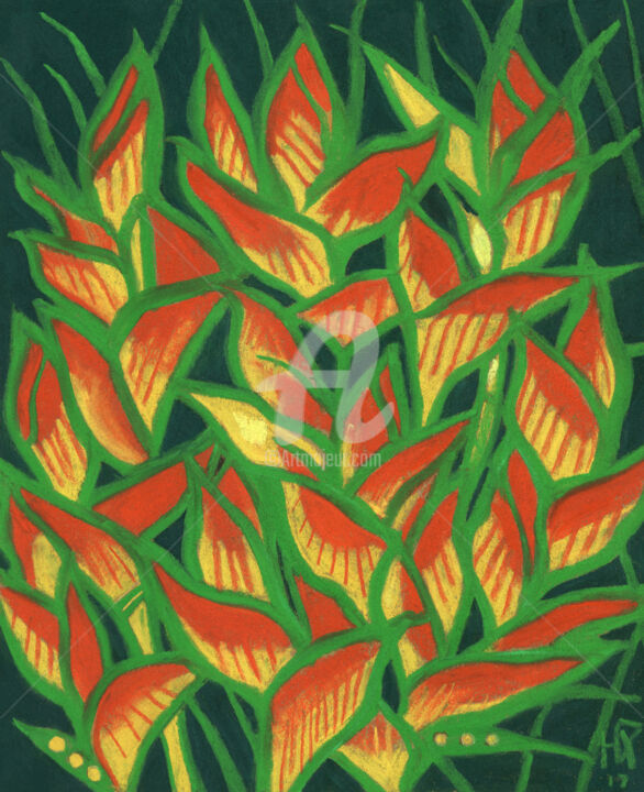 绘画,  9.8x8.3 in 
