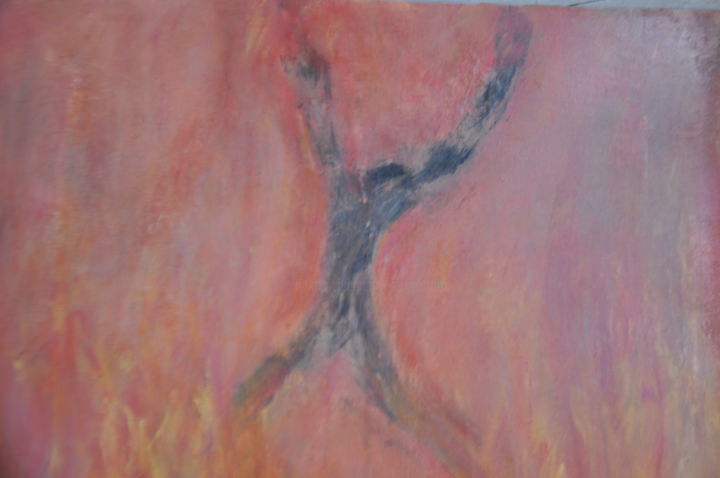 L'enfant brûlé 绘画, 23.6x32.3 in
