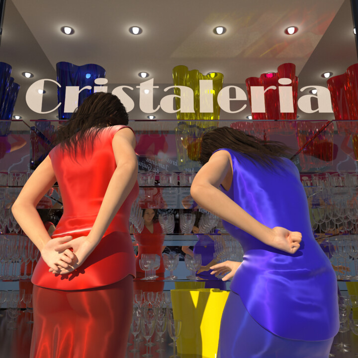 CRISTALERIA Digital Arts, 39.4x39.4 in
