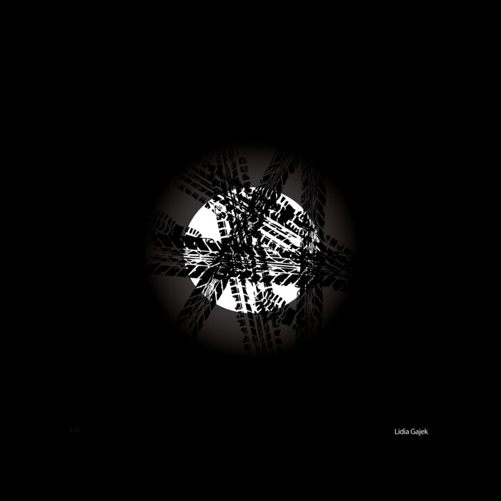 제목이 "They prefer darkness"인 디지털 아트 Lidia Gajek로, 원작, 2D 디지털 작업