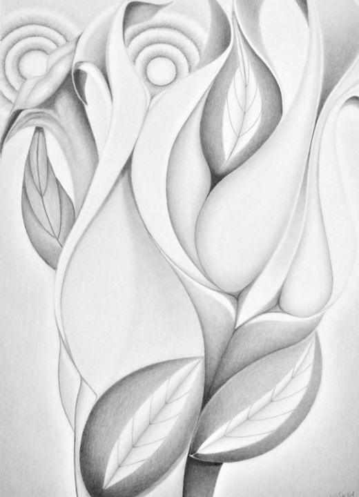 图画,  27x19.1 in 