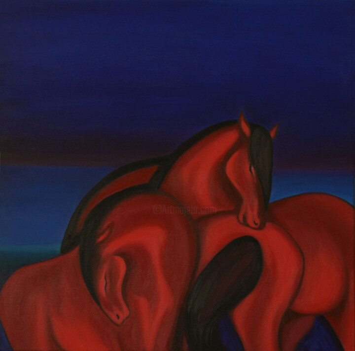 绘画,  23.6x23.6 in 