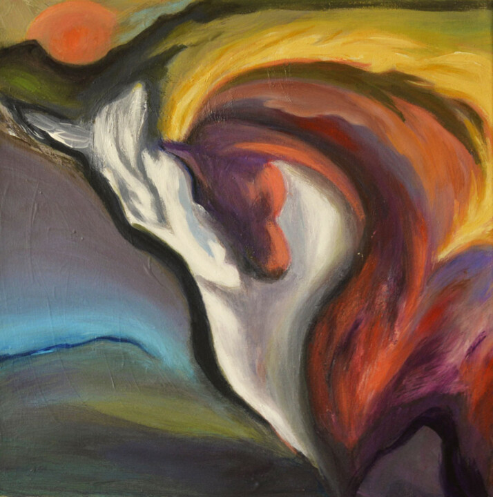love2021 绘画, 15.8x15.8 in
