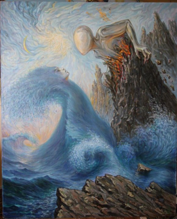 绘画,  40x32 in 