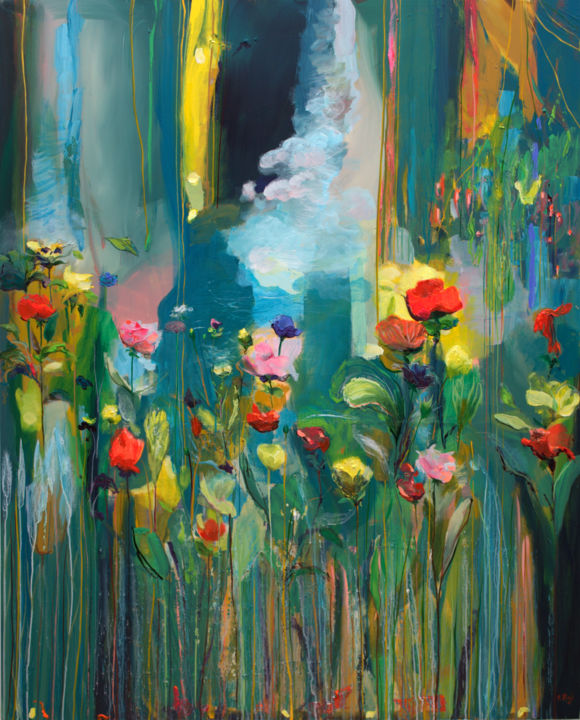 绘画,  63.8x51.2 in 