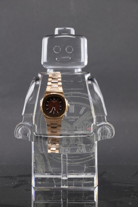 ROBOCLUSION Patek Philippe 3 雕塑, 9.8x6.3 in