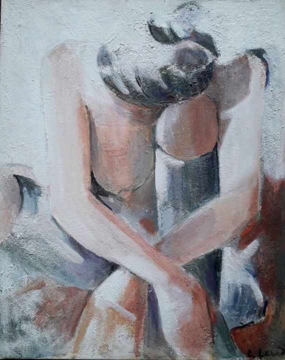 Gaia 绘画, 16.1x13 in