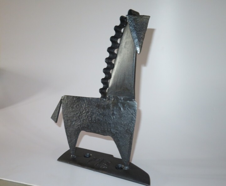 Cheval etrusque 雕塑, 12.6x10.2 in