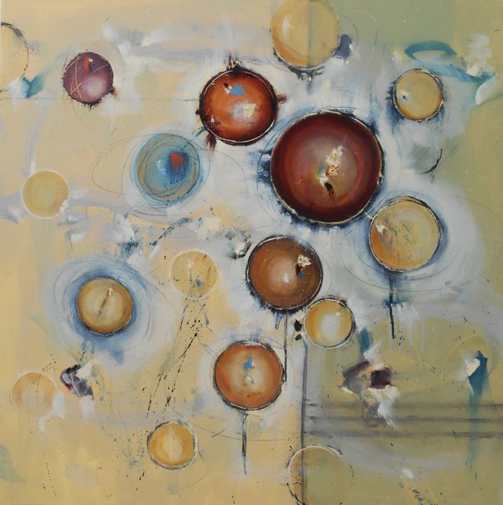 绘画,  36x36 in 