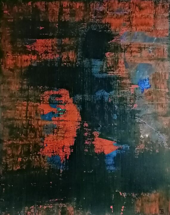 绘画,  36.2x28.7 in 