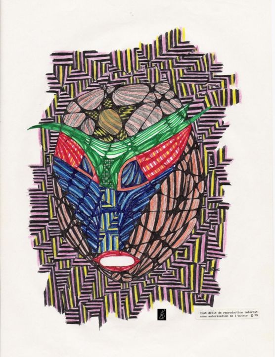 L'indigène 图画, 11.7x8.3 in