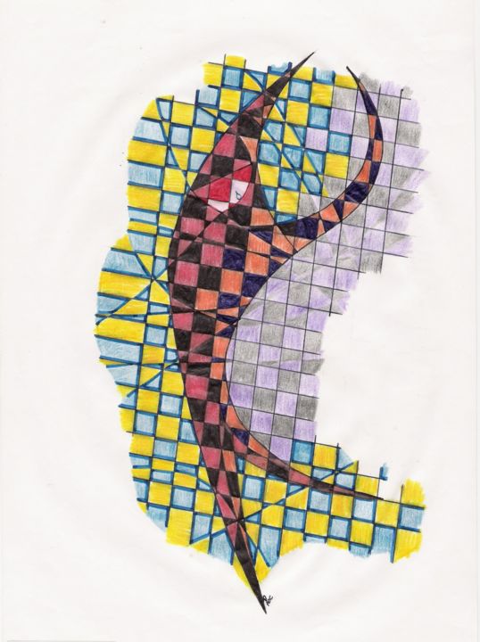 La danseuse 图画, 11.7x8.3 in