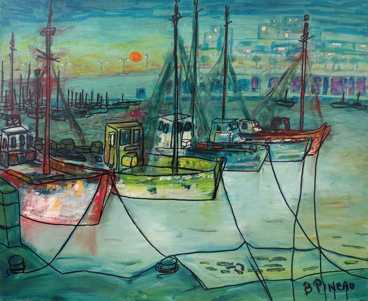 H100F20 Lumière du Vivant 绘画, 23.6x28.7 in