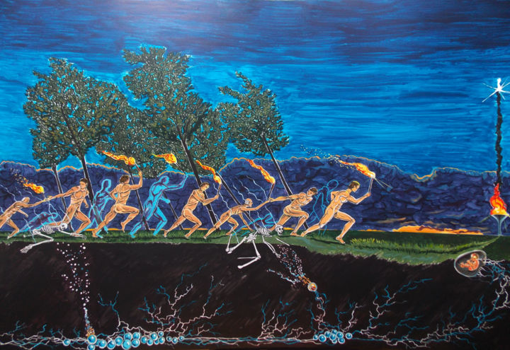 GENERATIONS 绘画, 27.6x39.4 in