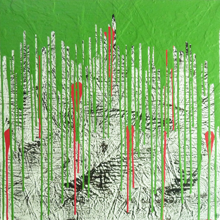Sans titre 1 绘画, 31.5x31.5 in