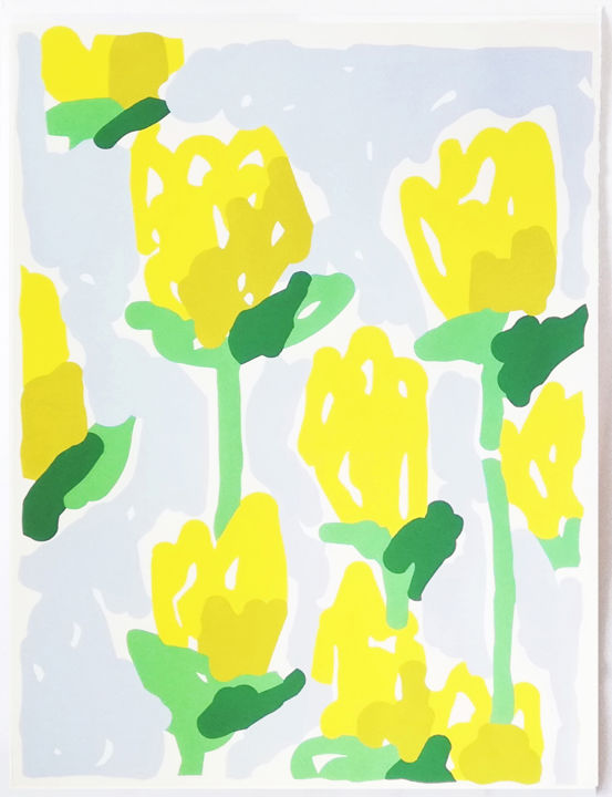 Tulipes Olivier Rocheau 印花与版画, 51.2x39.4 in