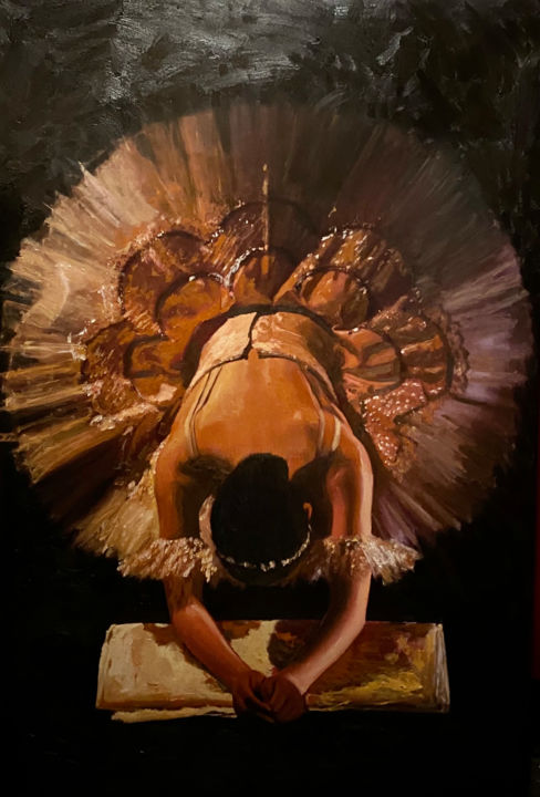 Ballet 绘画, 48x36 in