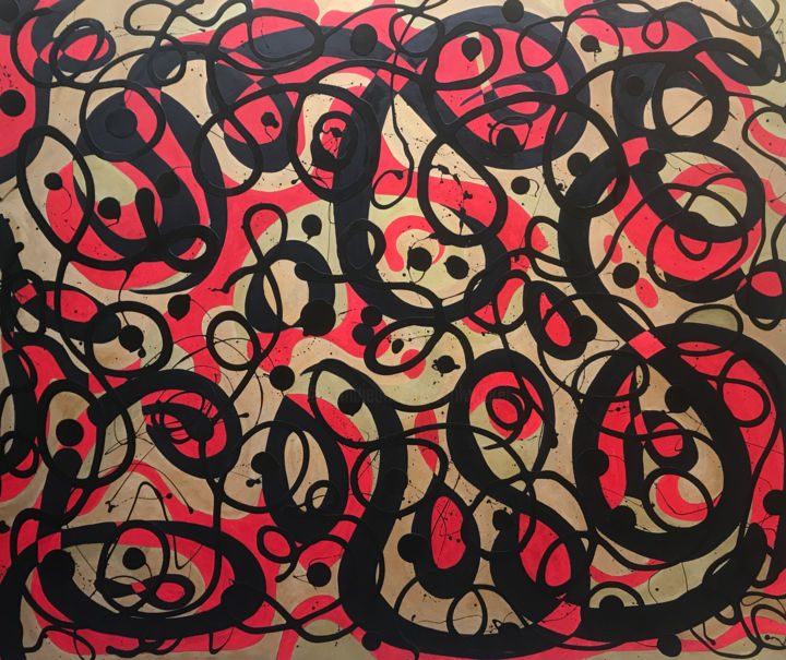 Forbidden Desire 绘画, 60x72 in