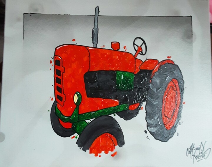 Someca 绘画, 17.7x21.7 in