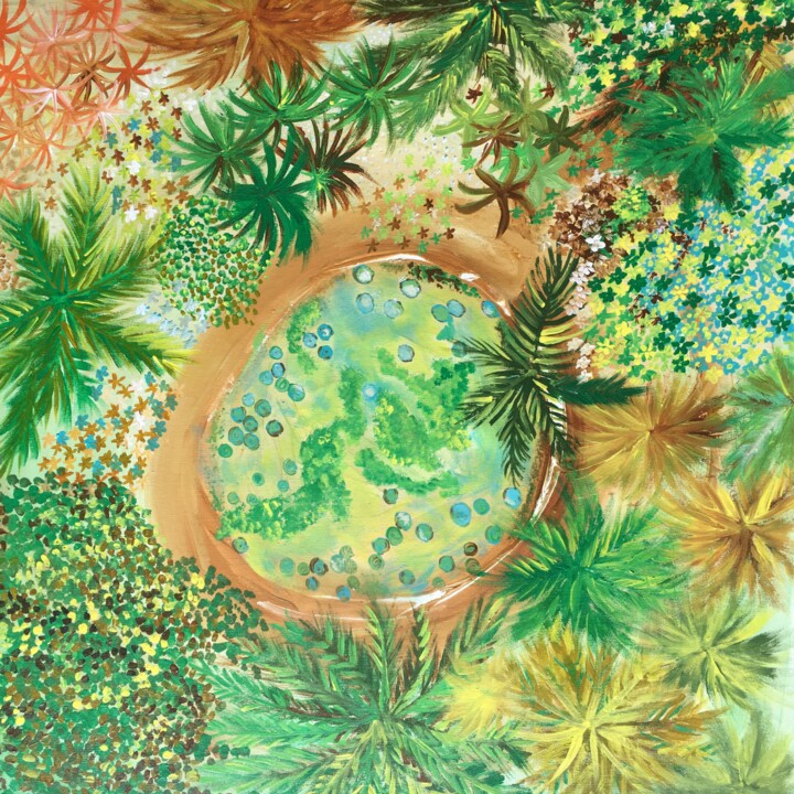 绘画,  28x28 in 