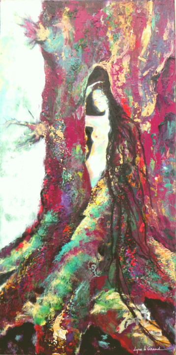 Brocéliande 绘画, 31.5x15.8 in