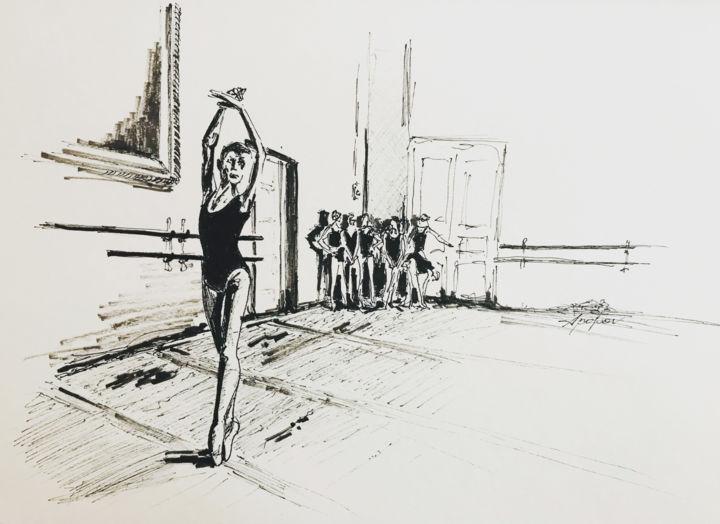 图画,  8.3x11.8 in 
