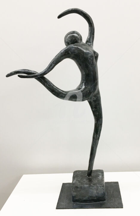 Pas de danse 雕塑, 16.9x7.5 in