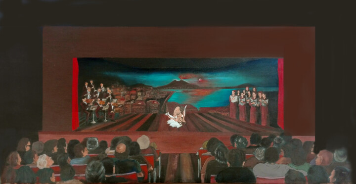 绘画,  19.7x39.4 in 