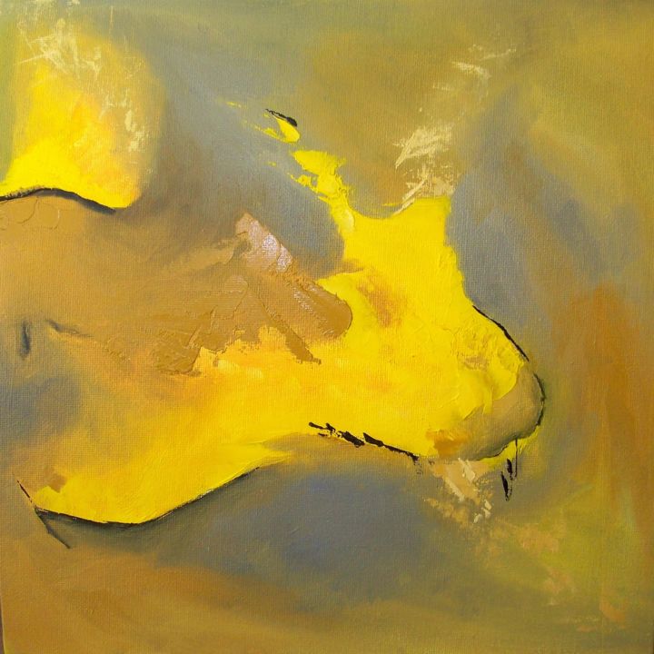Peinture intitulée "A3S21" par Maryse Curinier-Rochette, Œuvre d'art originale, Huile