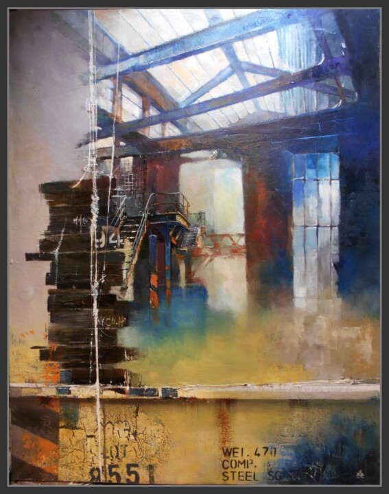 Painting,  57.5x44.9 in 