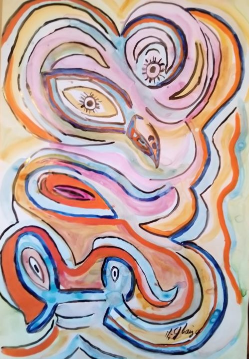 绘画,  24.8x16.9 in 